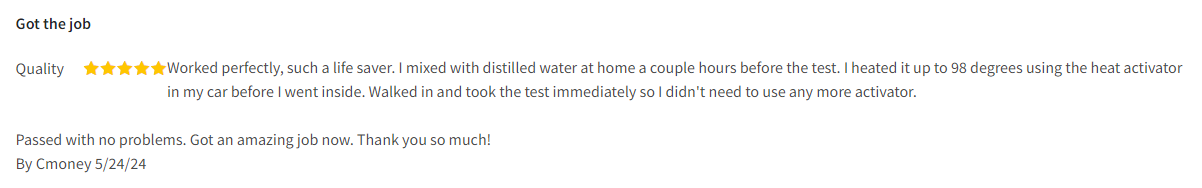 Clear Choice Fake Pee